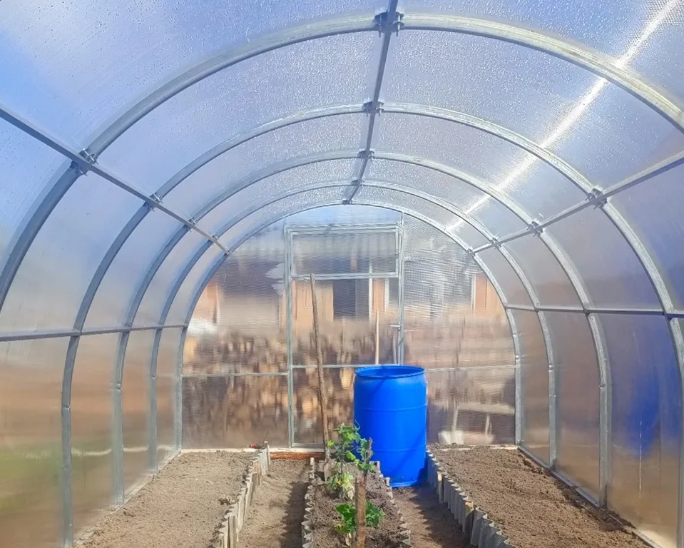 Теплица Арочная 40х20 - ширина 3.5 м в Москве