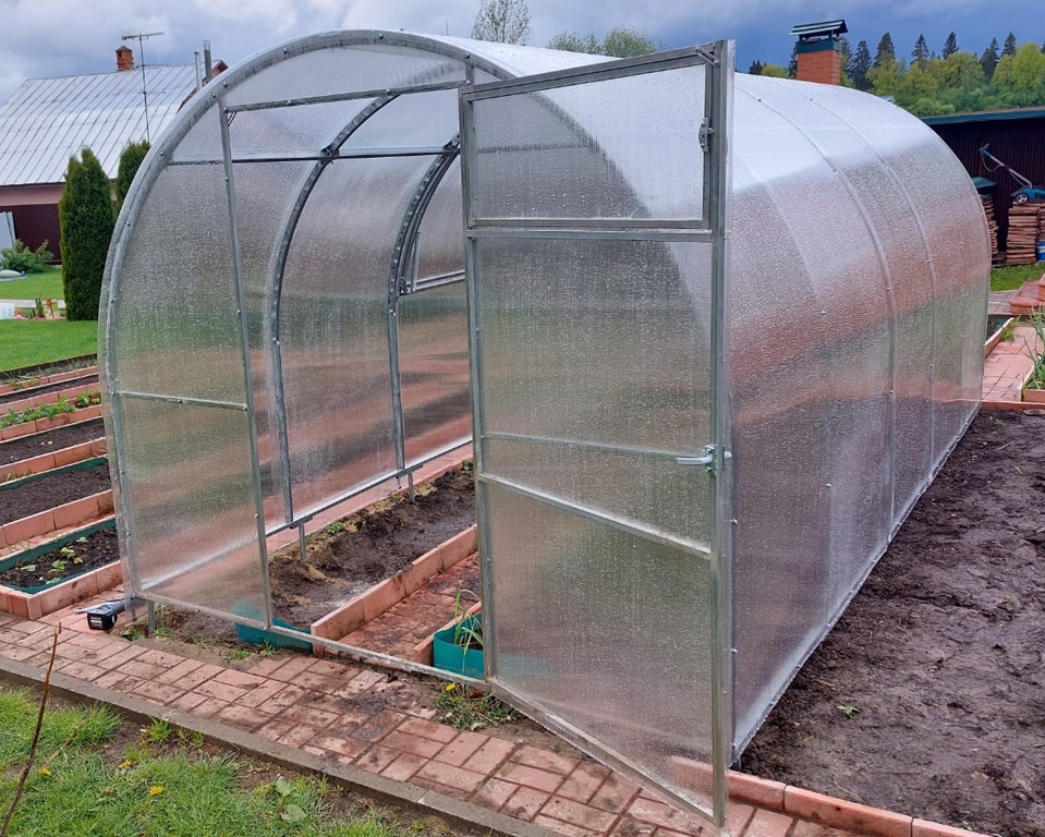 Теплица Арочная 40х20 - ширина 2.5 м в Москве