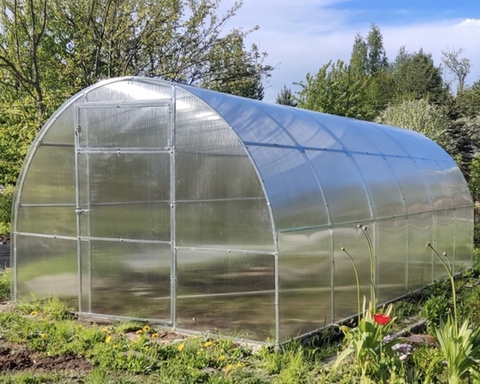 Теплица Арочная 40х20 - ширина 2.5 м в Москве