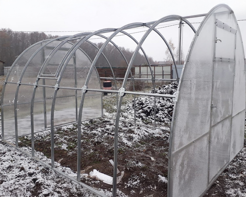 Теплица Арочная 40х20 - ширина 2.5 м в Москве