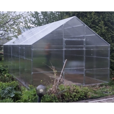 Теплица Двускатная 40х20 - ширина 3.5 м в Москве